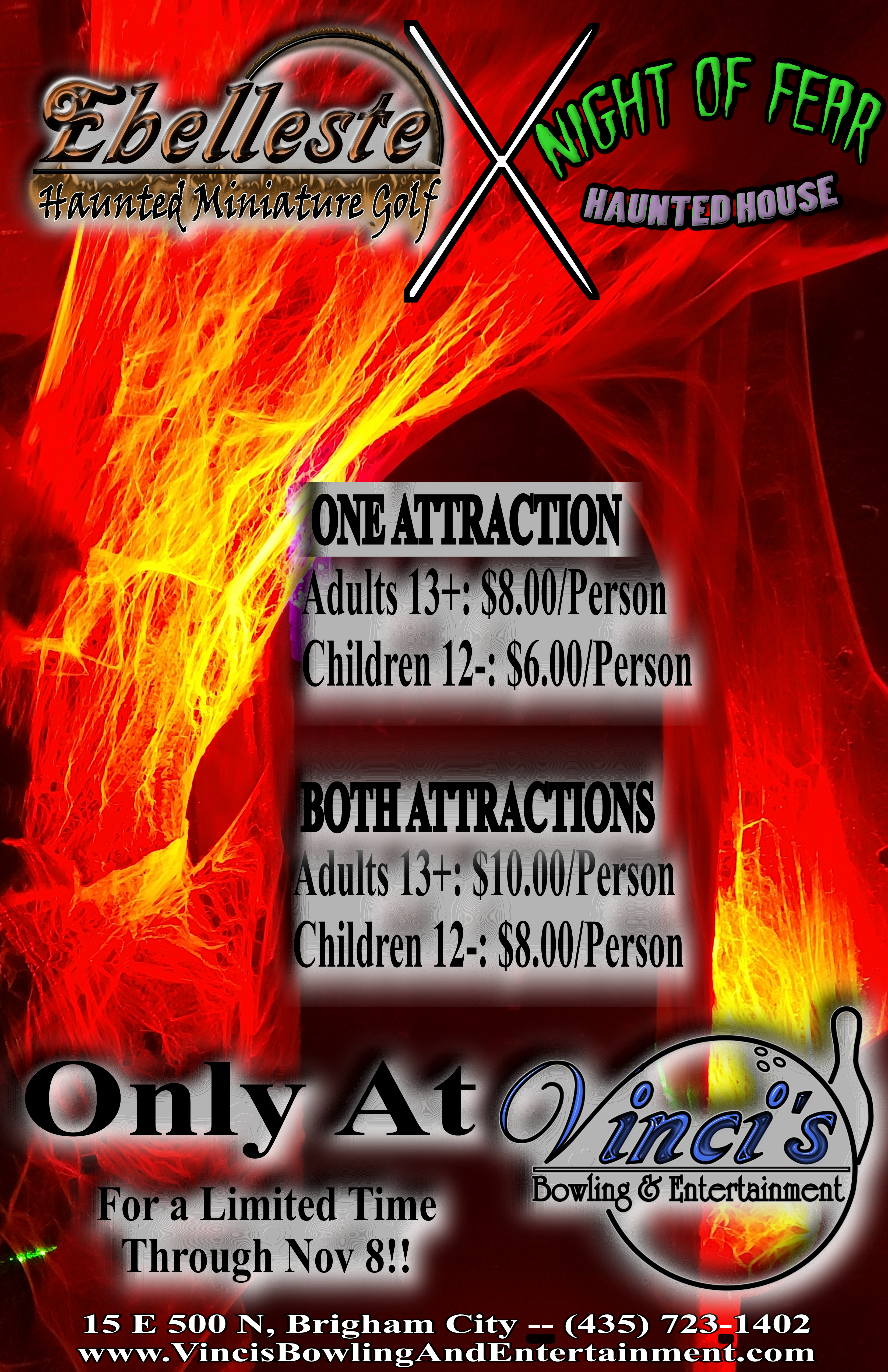 Ebelleste: Haunted Miniature Golf and Night of Fear Haunted House